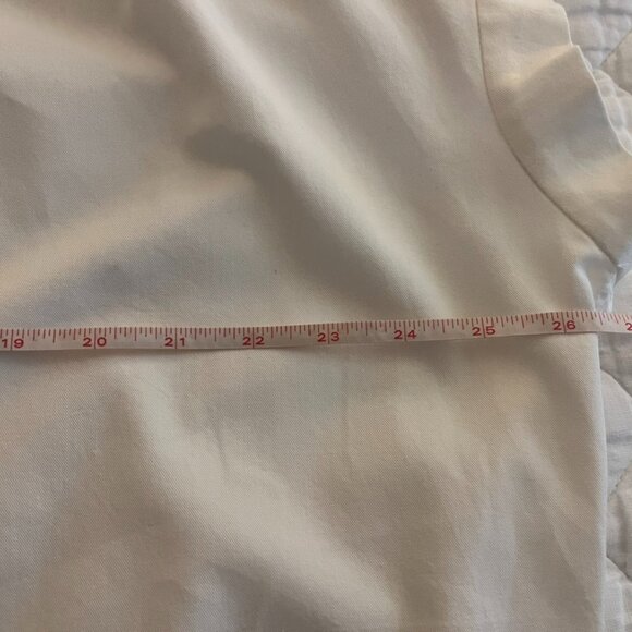 Madewell Central Shirt Classic White Button-Down Oversized Short-Sleeve Medium - Picture 6 of 6